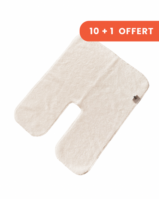 Serviette de rinçage visage